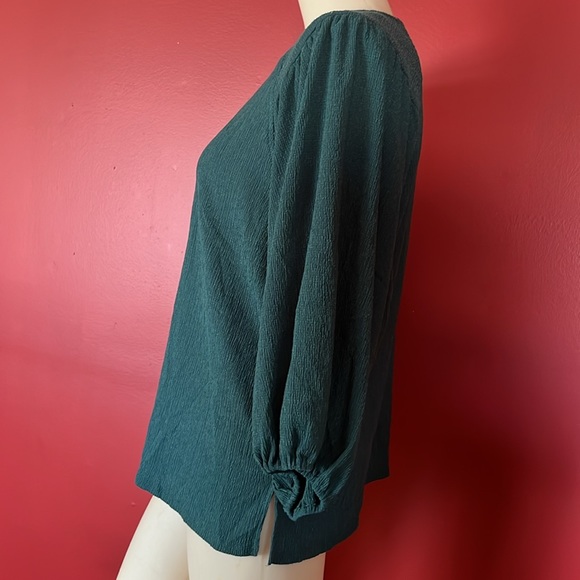 Brand new Vince Camuto emerald green blouse - Picture 14 of 16